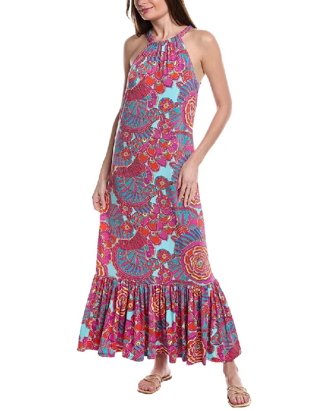 Women Apparel Trina by Trina Turk Juju Flounce Maxi Dress