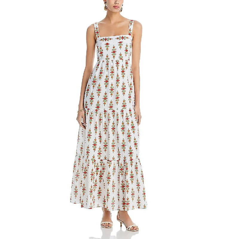 Online Boutiques Daniella Womens Cotton Maxi Dress