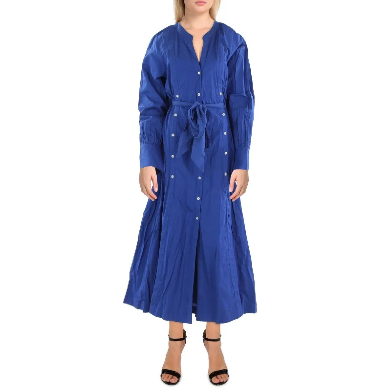 Flash Sale Event Womens Full Length Belted Maxi Dress