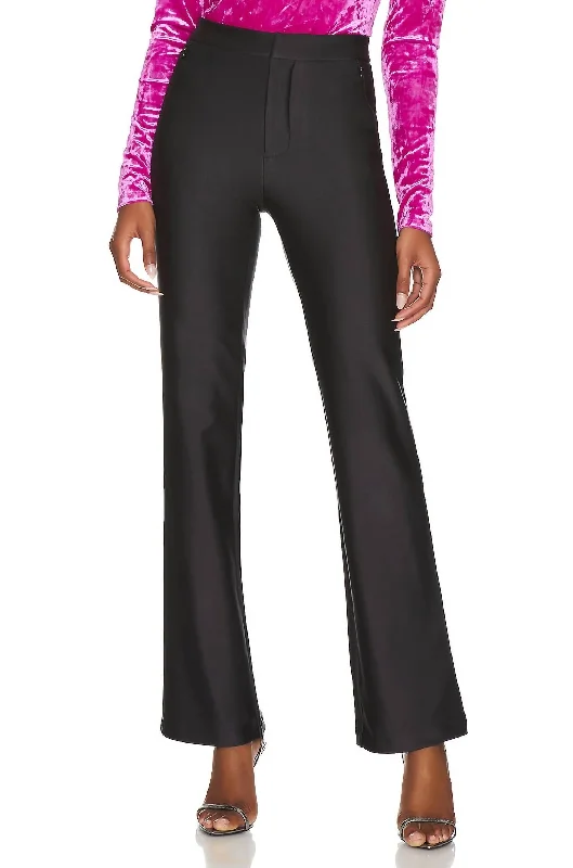 Luxury Fashion Boss Disco Trouser In Black