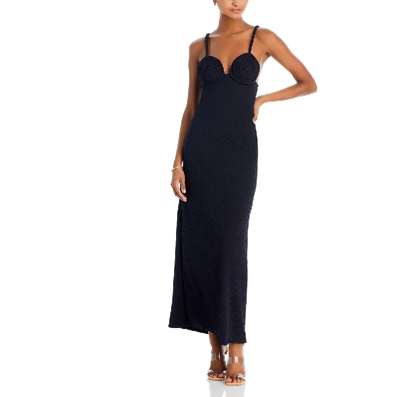 Bundle Offer Coco Womens Textured Long Maxi Dress