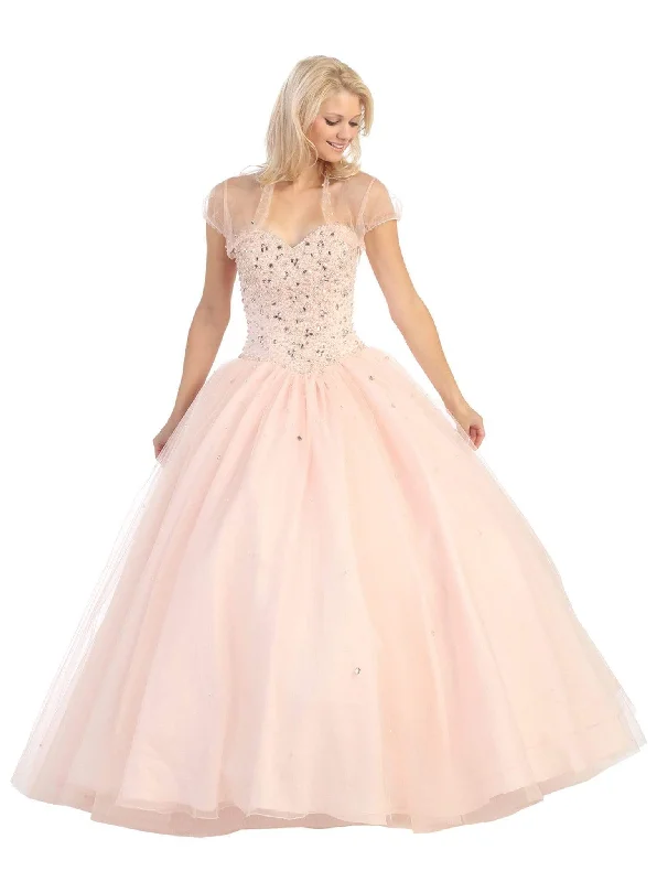 New Arrivals Eureka Fashion - Strapless Sweetheart Jewel Crusted Evening Gown