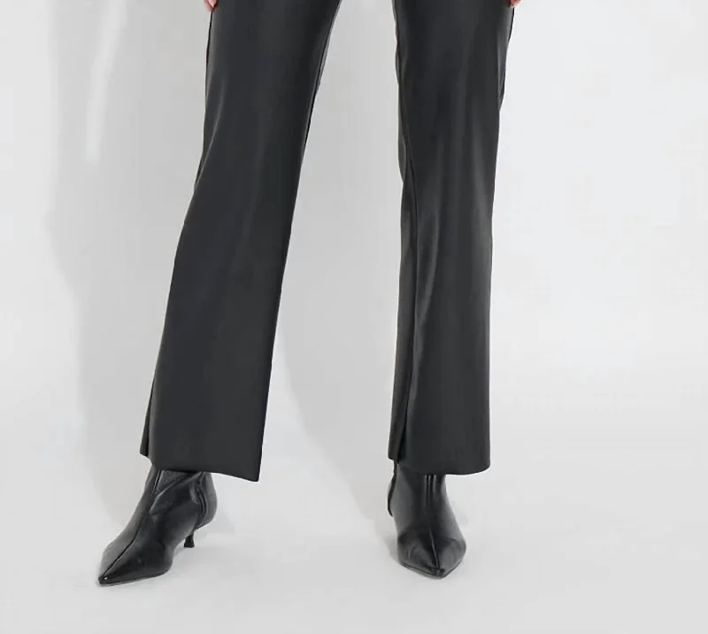 New Styles Just In Amara Straight Flare Pants In Blk