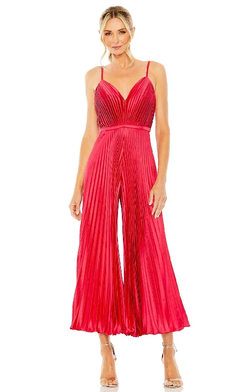 Flash Sale, Don't Miss Ieena Duggal 27142 - Pleated Sleeveless Jumpsuit