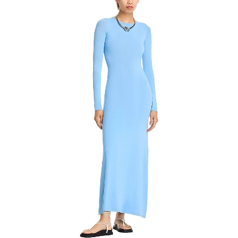 Holiday Special Offers Dora Womens Full Length A-Line Maxi Dress