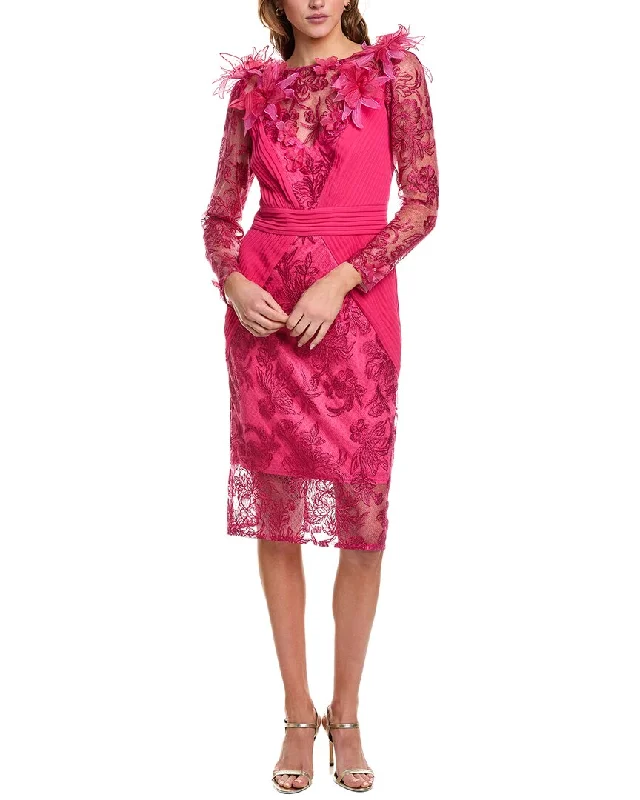 Outfits For Girls Tadashi Shoji Lace Midi Dress