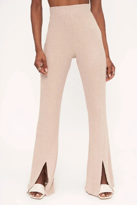 Festival Fashion Dylan Pants In Cashew