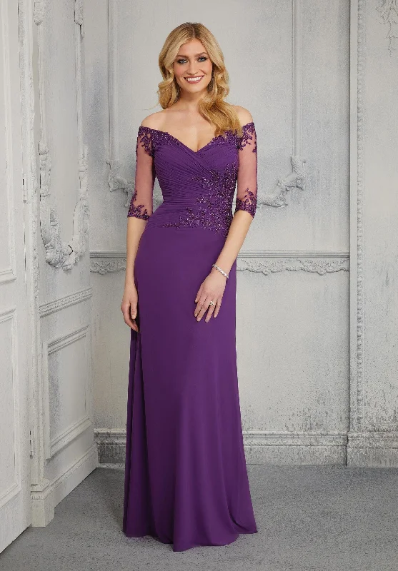 Designer Wear On Sale MGNY Madeline Gardner New York 72411 Long Formal Dress