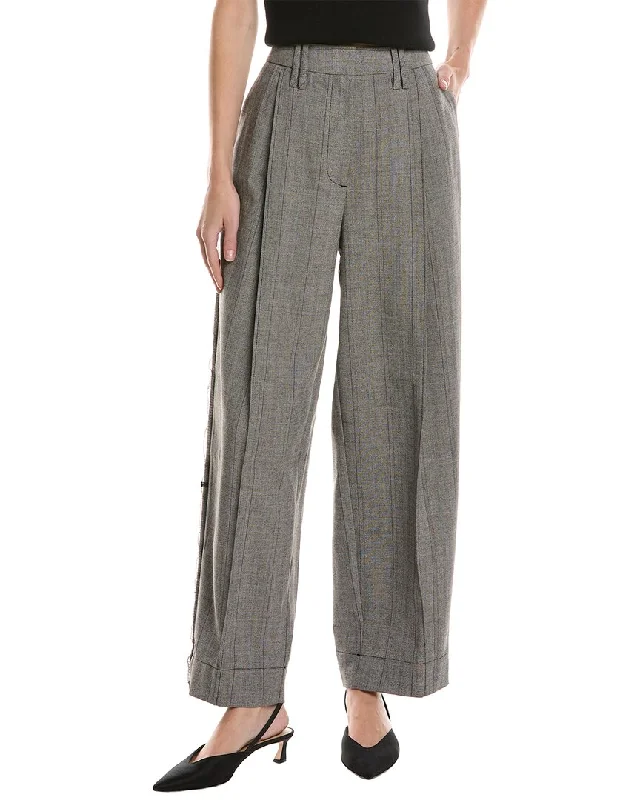 Massive Selection Sale GANNI Relaxed Pleated Pant