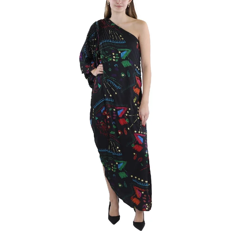 Boutique Dress Online Womens Full Length Asymmetrical Maxi Dress