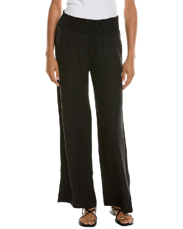 Fashion Sale LUXE ALWAYS Linen-Blend Pant