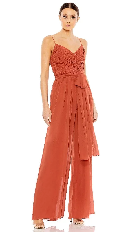 Top 10 Women's Online Clothing Stores Ieena Duggal 2651 - V-Neck Jumpsuit