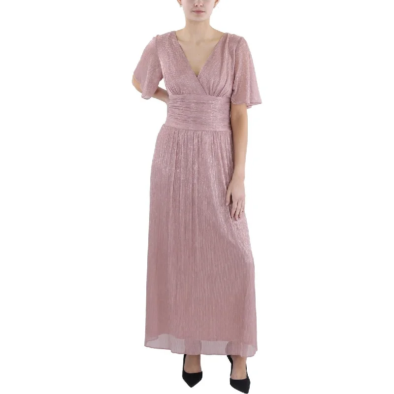 Everyday Fashion Petites Womens Full Length A-Line Maxi Dress