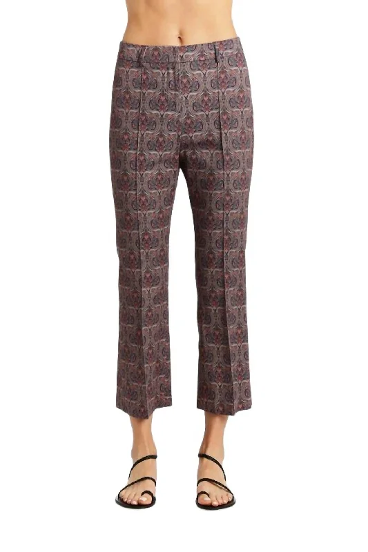 Classic Women's Fashion Angelica Printed Pant In Admiral