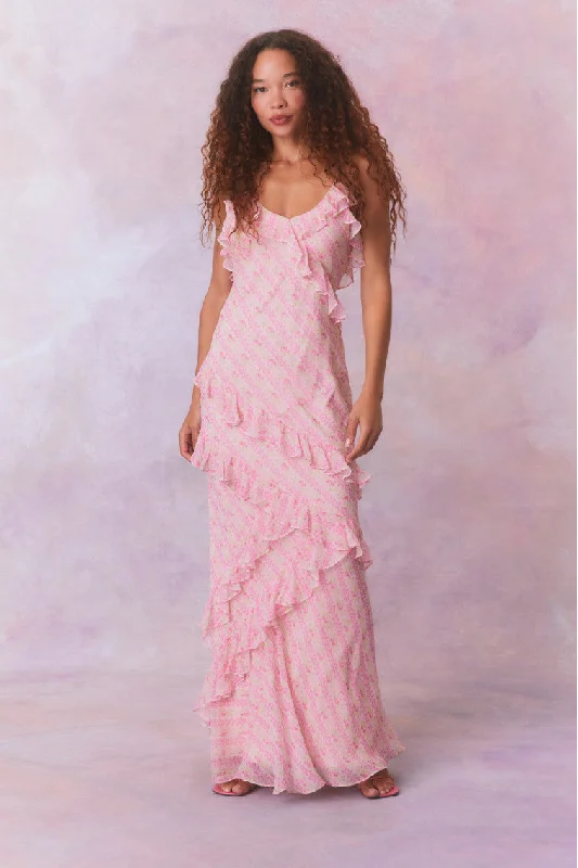 Casual Chic Rialto Fragrance Print Maxi Dress