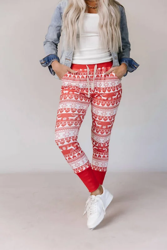 Brand Name Clothing Discount Extravaganza New And Improved Jogger In Reindeer Games