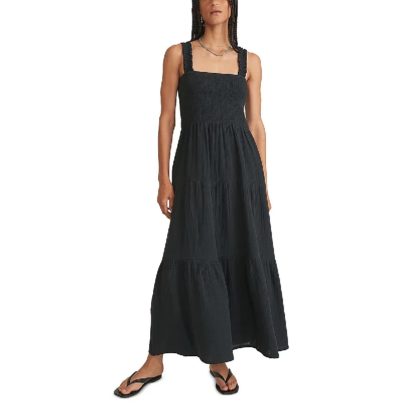 Clothes For Woman Womens Tiered Ruffles Maxi Dress