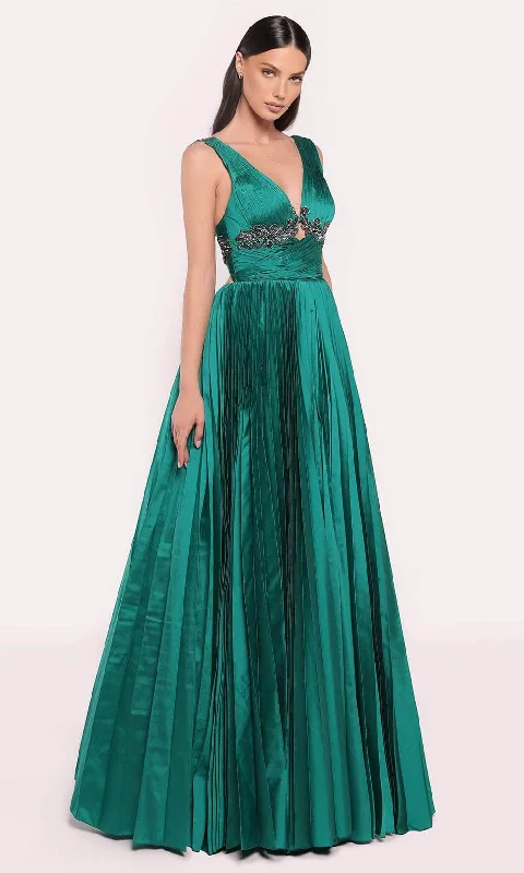 Big Discounts Tarik Ediz 98715 - Strappy Bandeau Evening Gown