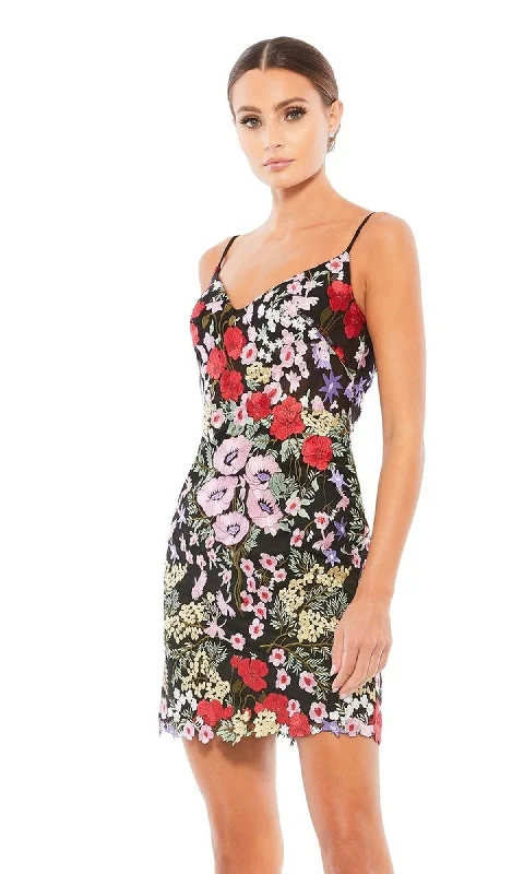 Flash Sale Clothing Short Floral Party Dress 67459 by Mac Duggal