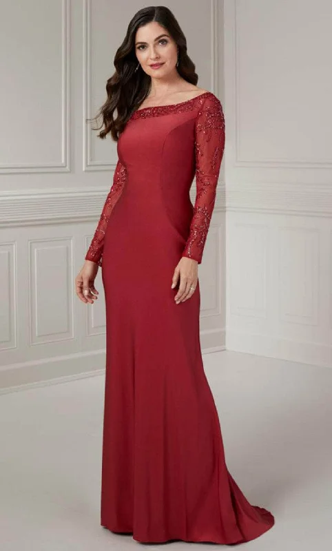 Seasonal Style Discounts Christina Wu Elegance 17138 - Beaded Appliqued Evening Gown