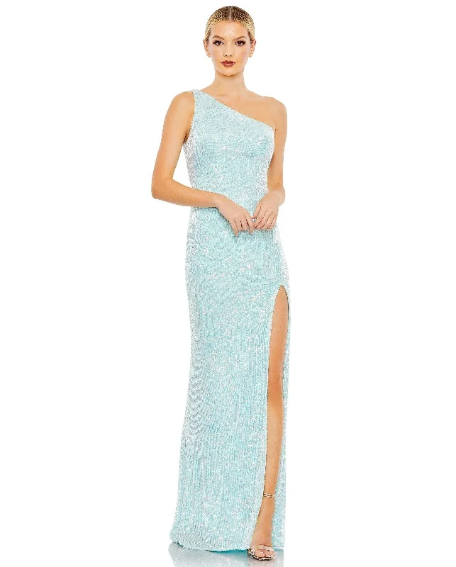 Trend Setting Wardrobe Mac Duggal 26990 Prom Long One Shoulder Formal Gown