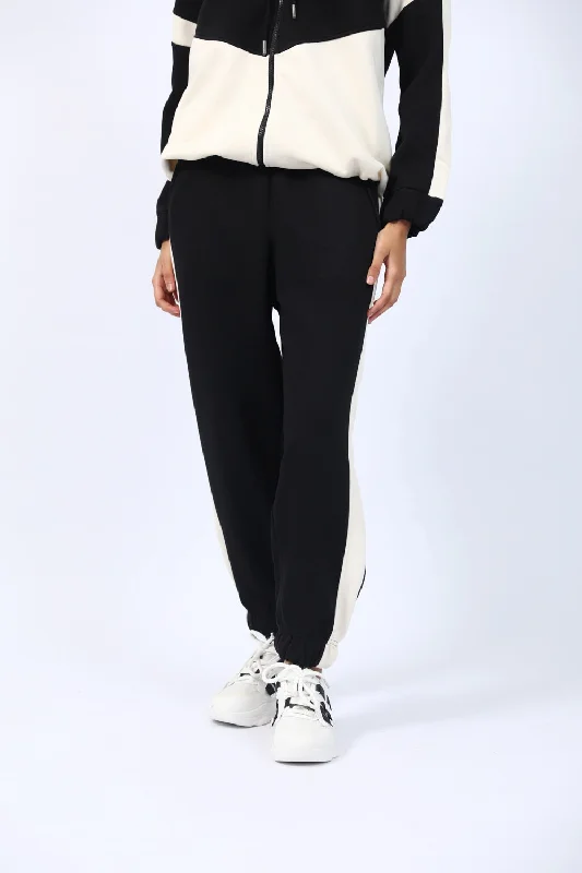 Cool Prices JOGGER PANTS WITH PANEL DETAIL