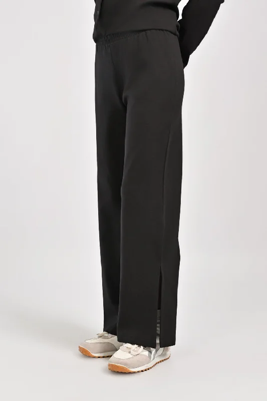 Festival Fashion SOFT KNIT WIDE LEG TROUSERS