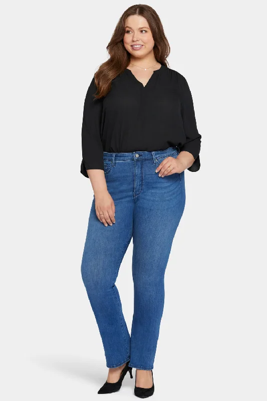 Women's Clothing Online Sale Le Silhouette Slim Bootcut Jeans In Plus Size - Amour