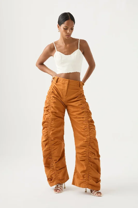 Casual Chic Kiara Ruched Drawstring Pant