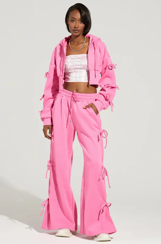 City Fashion TIE ME UP WIDE LEG PANT