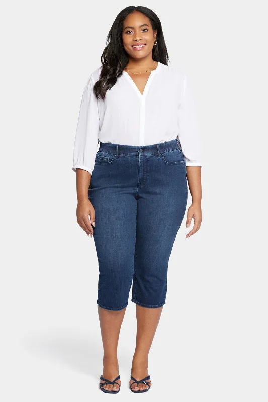 Odd Size Clearance Sale Waist-Match™ Slim Straight Crop Jeans In Plus Size - Prospect