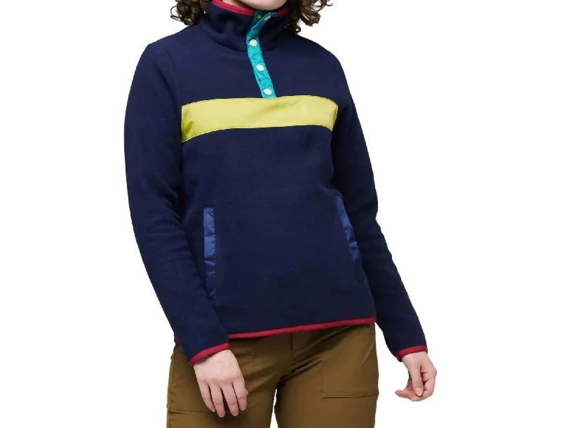 Cheap Women's Clothing Online Teca Fleece Pullover Jacket In Show Time