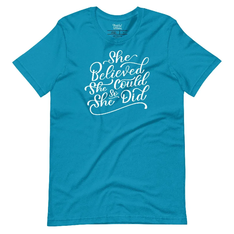 Exclusive Discounts So She Did T-Shirt