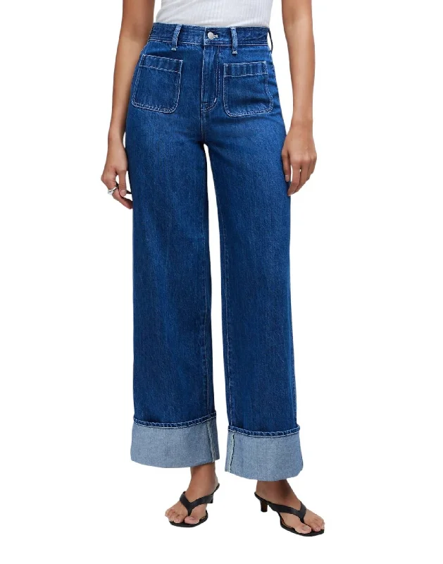 Women's Clothing Sale Online Superwide-Leg Jeans In Hewett Wash