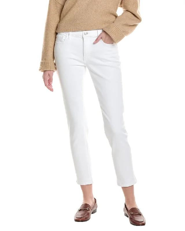 Versatile Style Wardrobe FRAME Denim Le Garcon Blanc Slim Straight Jean