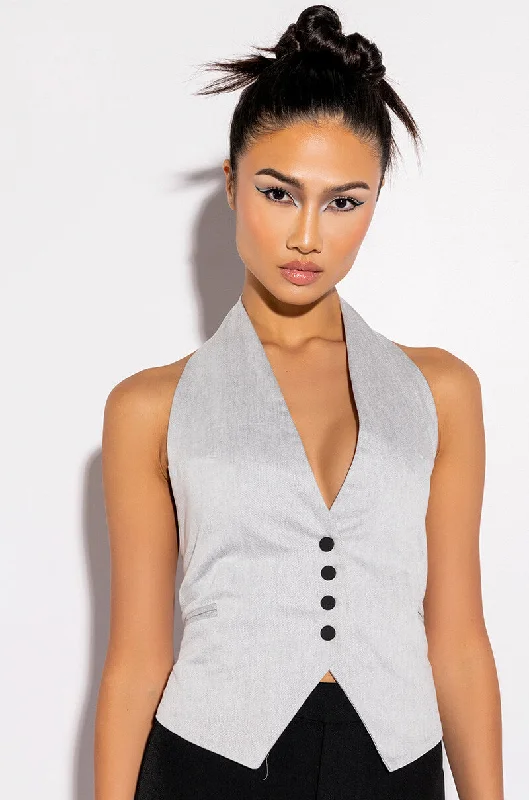 Save Big LOVE ON TOP HALTER VEST