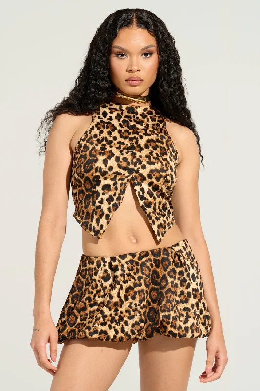 Save Big FIERCE CHEETAH TOP