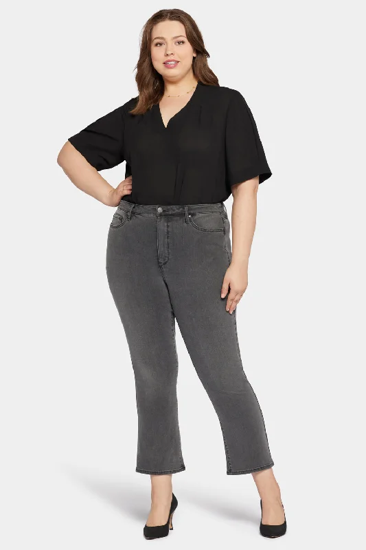 Sale Clothes Online Slim Bootcut Ankle Jeans In Plus Size - Destiny